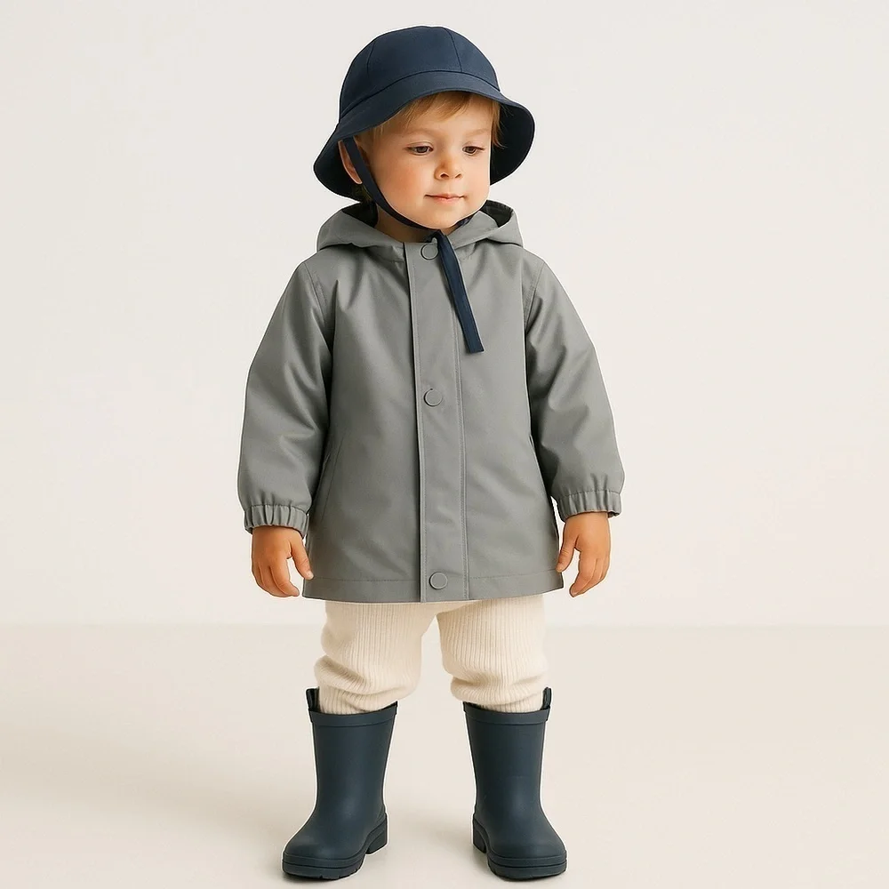 ZARA Kids | Gray/Blue | RAINBOOTS